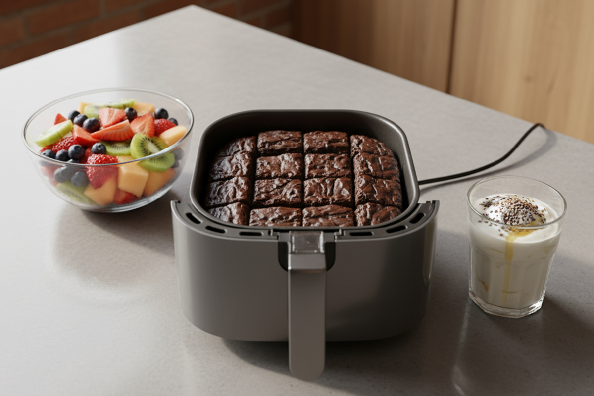 Recetas de postres saludables en Airfryer: el toque crujiente sin aceite